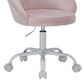 Impressions Vanity Kids" Dominique Swivel Vanity Chair in Light Pink, , large