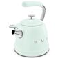 SMEG 2.3L Retro Style Electric Whistling Kettle in Pastel Green, , large