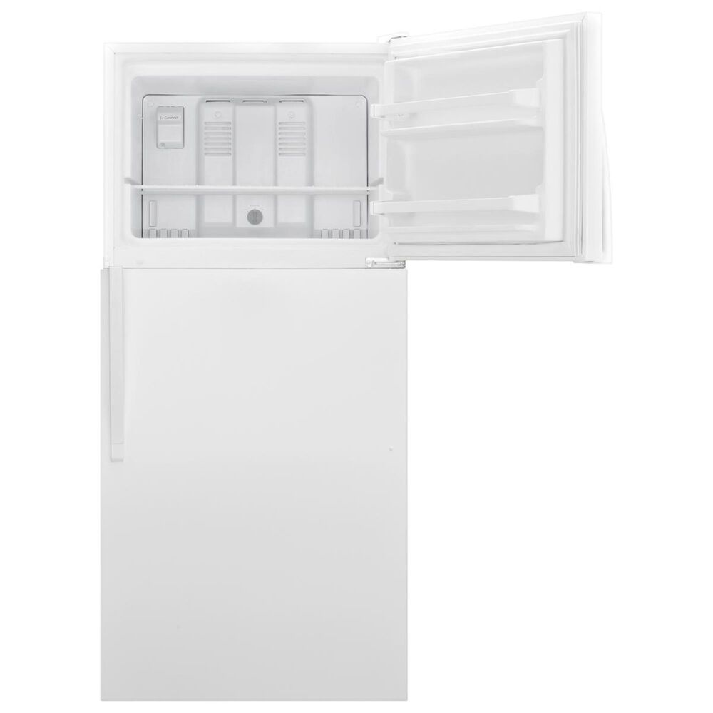 Whirlpool 18 Cu. Ft. Top Freezer Refrigerator with Flexi Slide Bin in White, , large