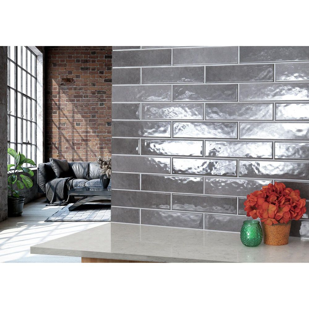 MS International Renzo Storm 3&quot; x 12&quot; Ceramic Tile, , large