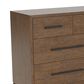 Riverside Furniture Calhoun 4-Piece King Panel Bedroom Set in Whiskey Oak, , large