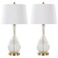 Hearth and Haven Jenny Table Lamp in Clear Crackle and Gold (Set of 2), , large