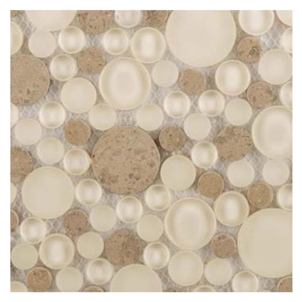 Emser Lucente Lido 12"x12" Circle Blends Mosaic, , large