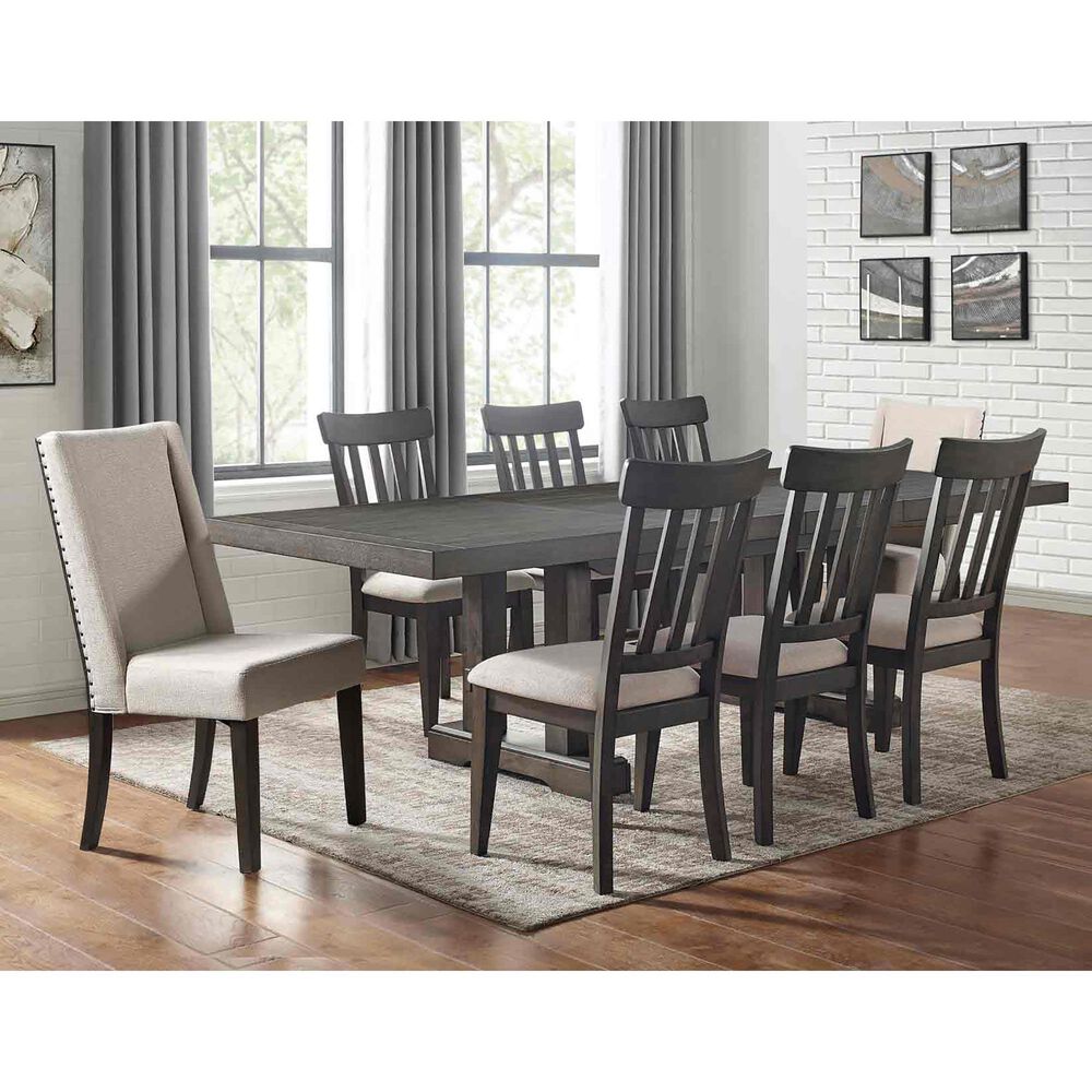 Steve Silver Napa Side Chair with Beige Cushion in Dusky Cedar, , large