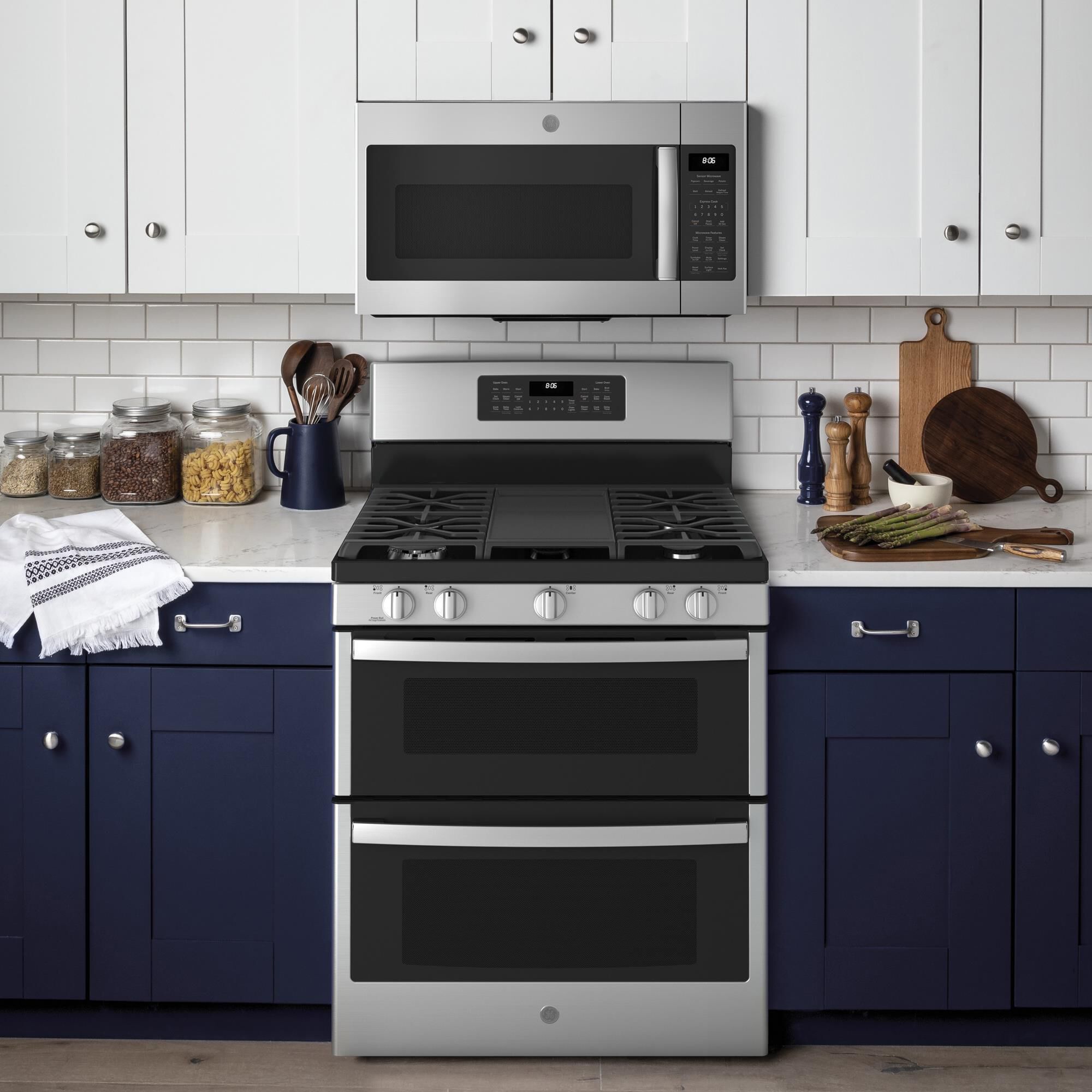ge stoves double oven