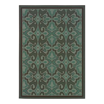 Oriental Weavers Montego 2335L 7"10" x 10"10" Blue Area Rug, , large