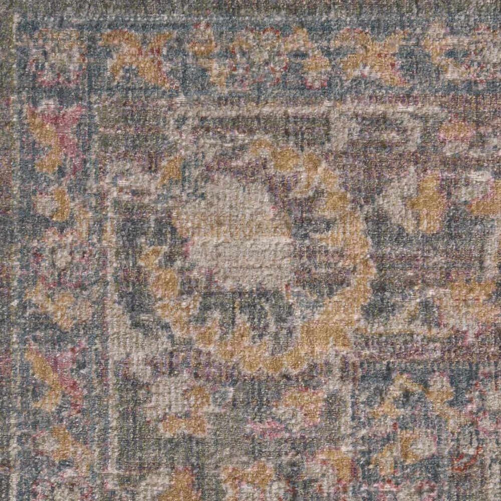 Chris Loves Julia x Loloi Rosemarie 5&#39; Round Stone and Multicolor Area Rug, , large