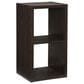 Linon Home Decor Galli 2-Shelf Bookcase in Espresso, , large