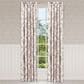 J. Queen New York Avant Garden 84" x 41" Window Panel Pair in Blush, Violet and Green, , large