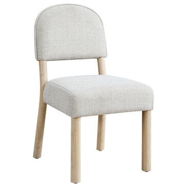 Steve Silver Gabby Side Chair in Washed Oak, , large