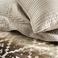 HiEnd Accents Chalet Aztec 3-Piece Super Queen Comforter Set in White and Brown, , large