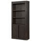 Wycliff Bay Tulane 2-Piece Writing Desk and Bookcase Set in Dark Chocolate, , large
