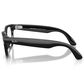 Rayban Glasses Headliner Gen 2 High Bridge Fit Sunglasses with Clear and Sapphire Transitions Lenses in Shiny Black, , large