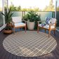 Dalyn Rug Company York 10" Round Taupe Indoor/Outdoor Area Rug, , large