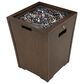 Ashley Rodeway South Square Fire Pit in Brown, , large