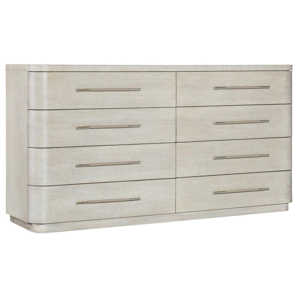 Hooker Furniture Modern Mood 8-Drawer Dresser in Diamond, , large