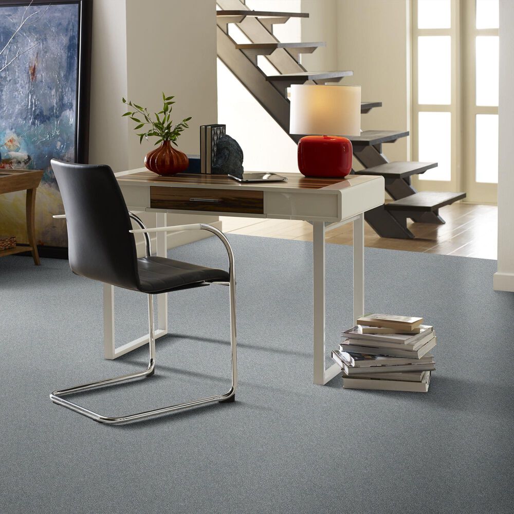 Shaw Sfa Find Your Comfort NS Blue Carpet in Cool Breeze, , large