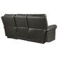 Flexsteel Alexander Power Reclining Sofa with Console Headrest and Lumbar in Weathered Stone, , large