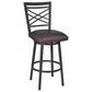 Blue River Fargo 30" Swivel Barstool in Brown, , large