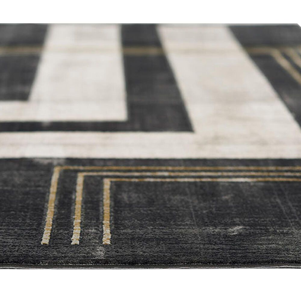 Momeni Edition EDI-3 8&#39;11&quot; x 12&#39;6&quot; Charcoal Area Rug, , large
