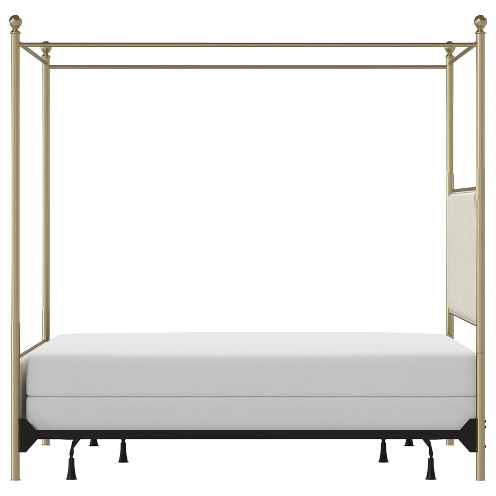 Richlands Furniture McArthur King Canopy Bed in Beige, , large