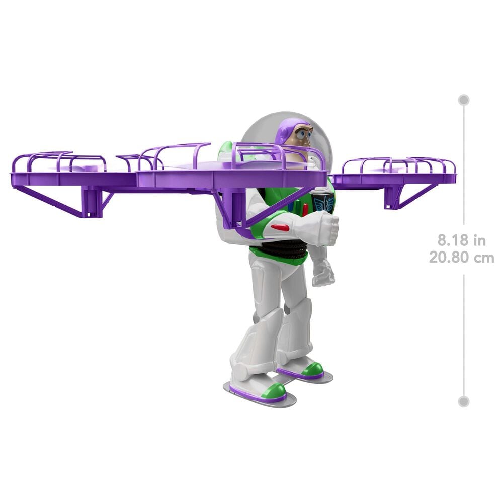 Pixar Flying RC Hi-Tech Edition Buzz Lightyear Action Figure, , large