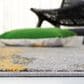 Safavieh Adirondack ADR134H 10" x 14" Grey and Yellow Area Rug, , large