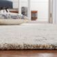 Safavieh Micro-Loop Damask 2"3" x 11" Charcoal and Ivory Runner, , large