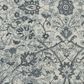 Amer Rugs Alexandria 6"7" Round Light Blue Area Rug, , large