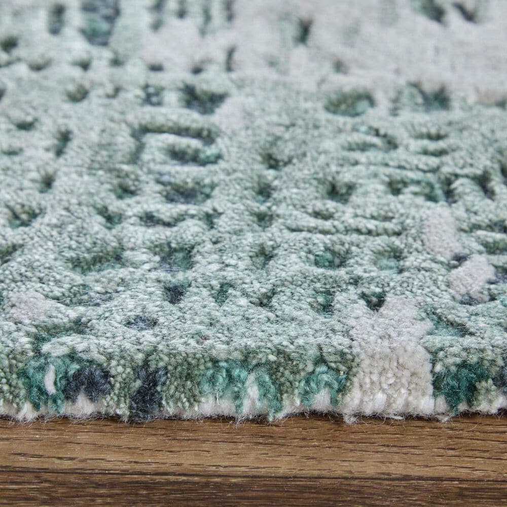 Feizy Rugs Zarah Green 5&#39; x 8&#39; Area Rug, , large