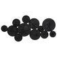 CosmoLiving by Cosmopolitan 23" x 48" Contemporary Abstract Wall Decor in Black, , large
