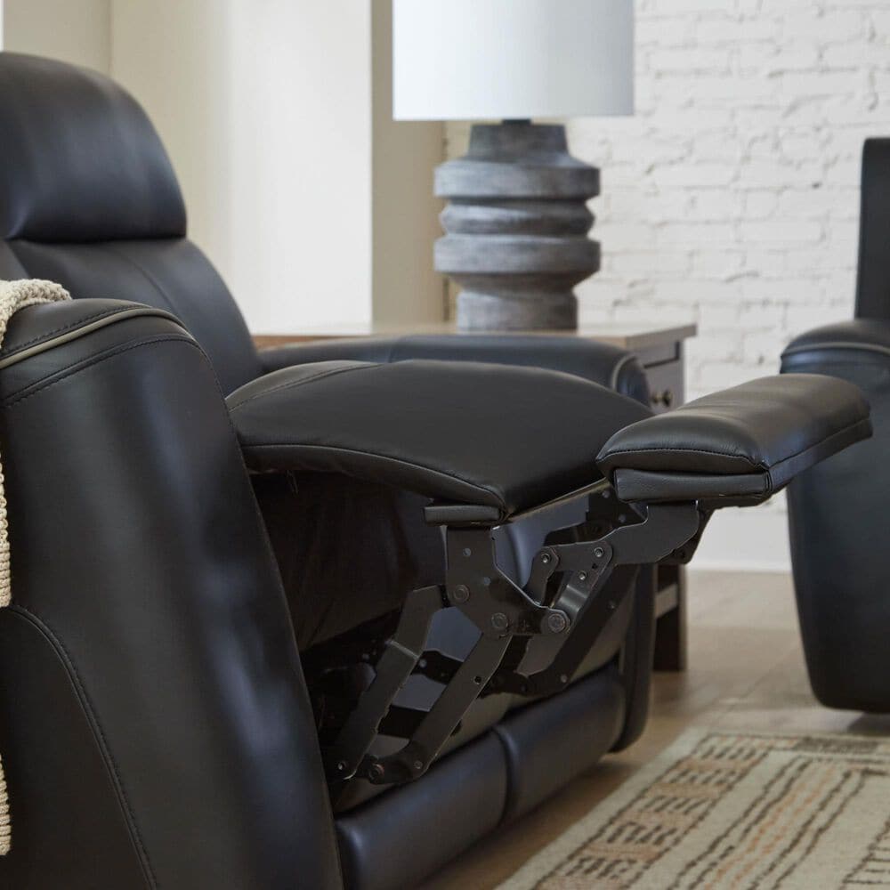 Ashley 5Z-Comfort Power Reclining Loveseat Console in Onyx, , large