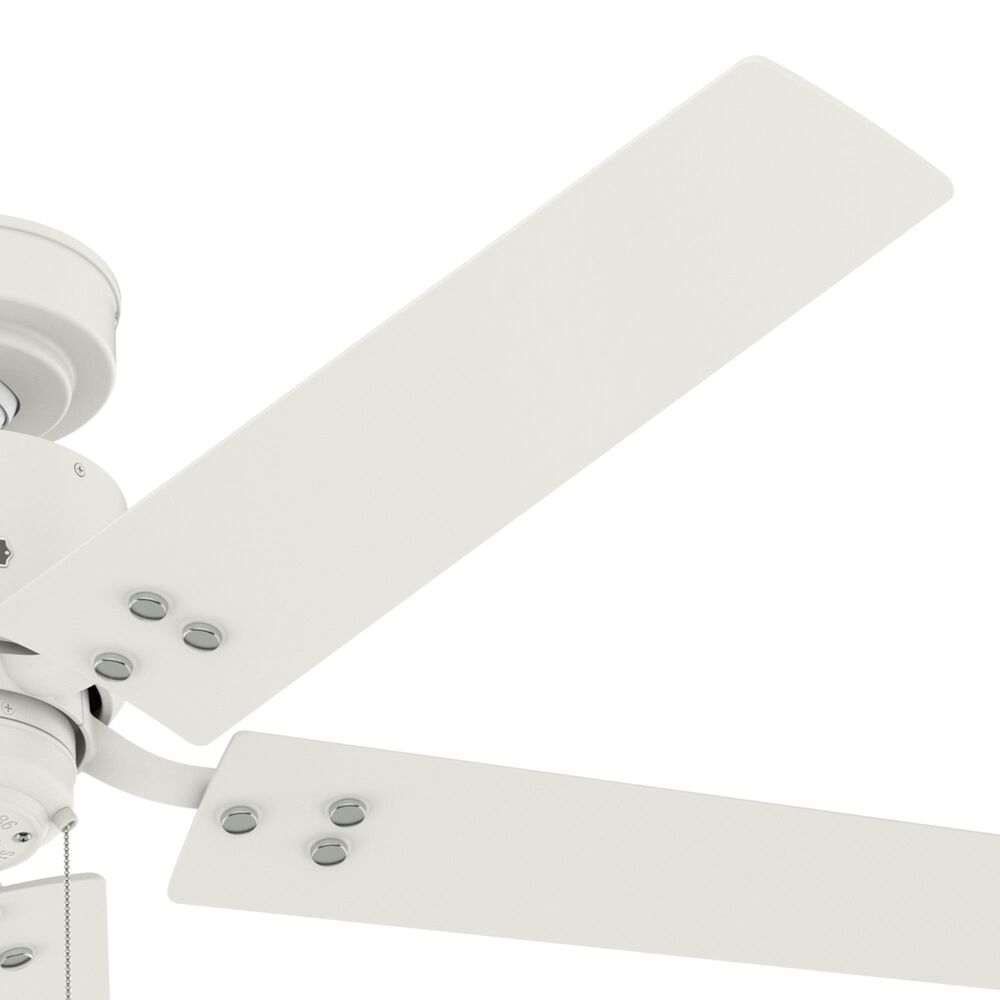 Hunter Windbound 52&quot; Outdoor Ceiling Fan in Matte White, , large