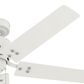 Hunter Windbound 52" Outdoor Ceiling Fan in Matte White, , large