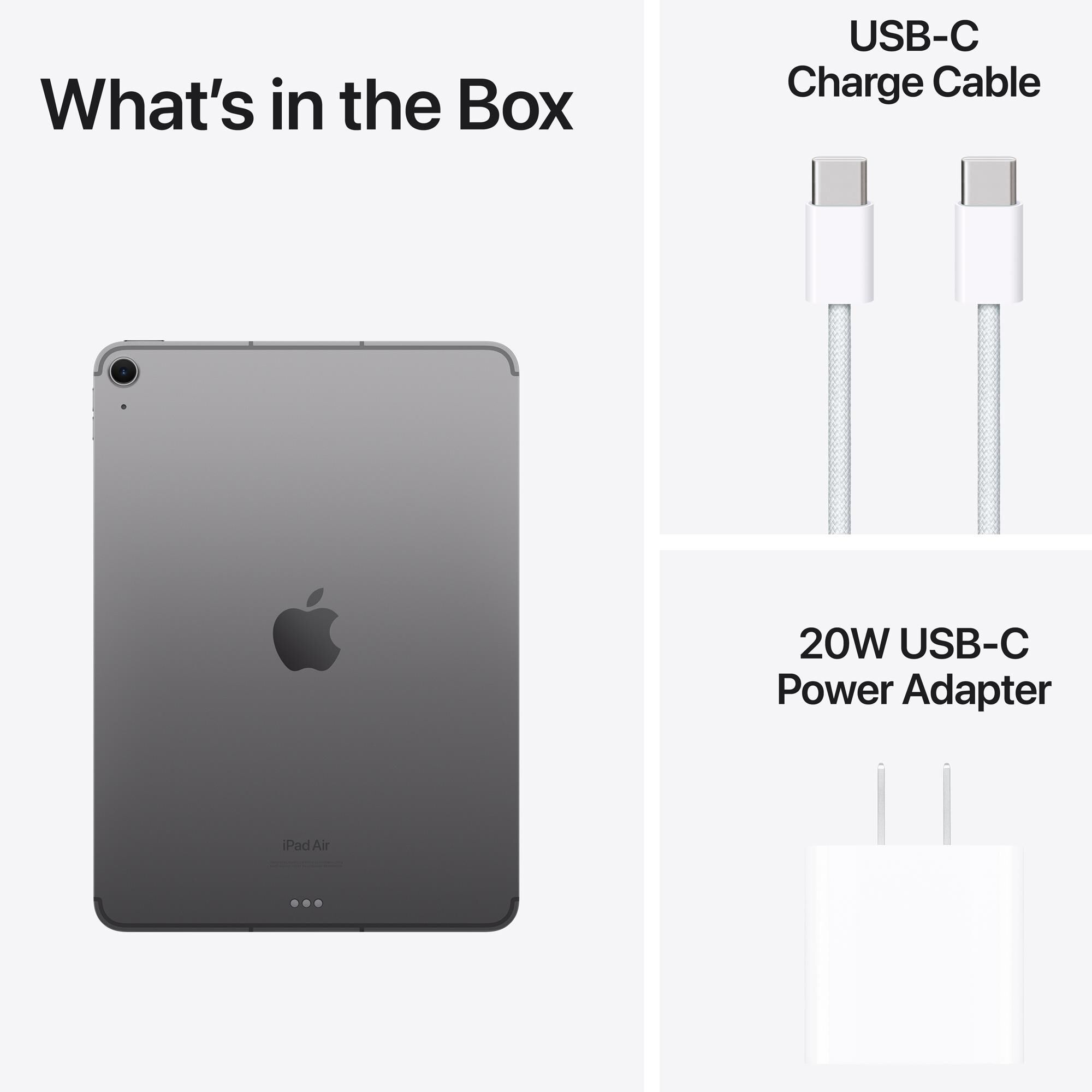 Apple iPad Air 11-Inch M2 chip with Wi-Fi + Cellular - 128GB in Space Gray