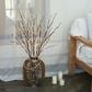 HOMLUX 32" Willow Branch with 150 LED Lights in Brown, , large
