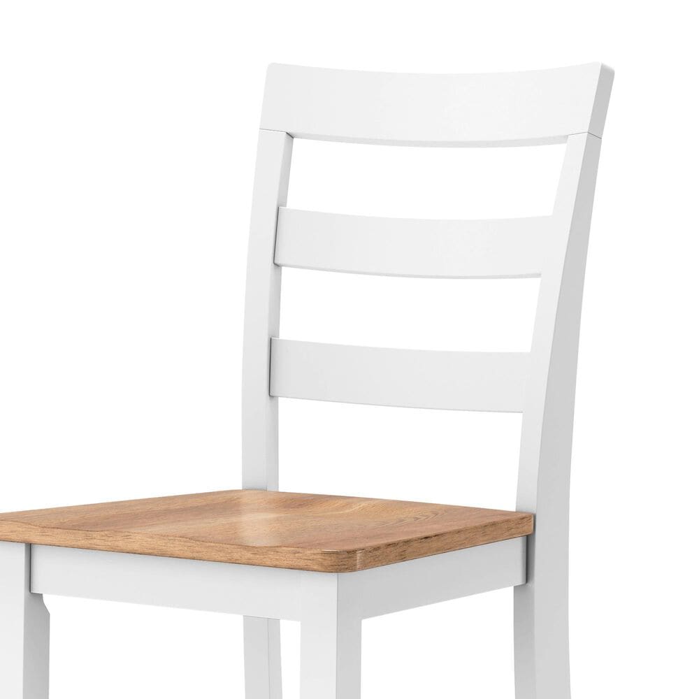 Ashley Gesthaven Counter Stool Set of 2 in Natural/White, , large