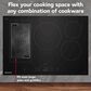 KitchenAid 30" Induction Cooktop with 5 Cooking Zones in Black and Stainless Steel, , large