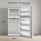 Element 18.2 Cu. Ft. Top Freezer Refrigerator in Stainless Steel, , large