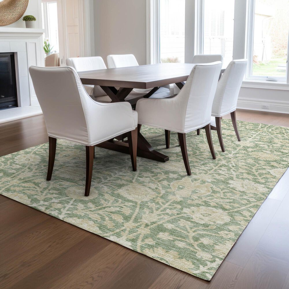 Dalyn Rug Company Solace SL8 3&#39; x 5&#39; Aloe Area Rug, , large
