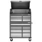 Gladiator 41" 15-Drawer Mobile Tool Chest Combo in Hammered Granite, , large