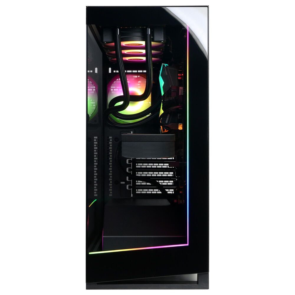 CyberPowerPC Gamer Supreme Gaming Desktop | AMD Ryzen 7 7800X3D - 32GB RAM - AMD Radeon RX 9070 XT Graphics - 1TB SSD in Black, , large
