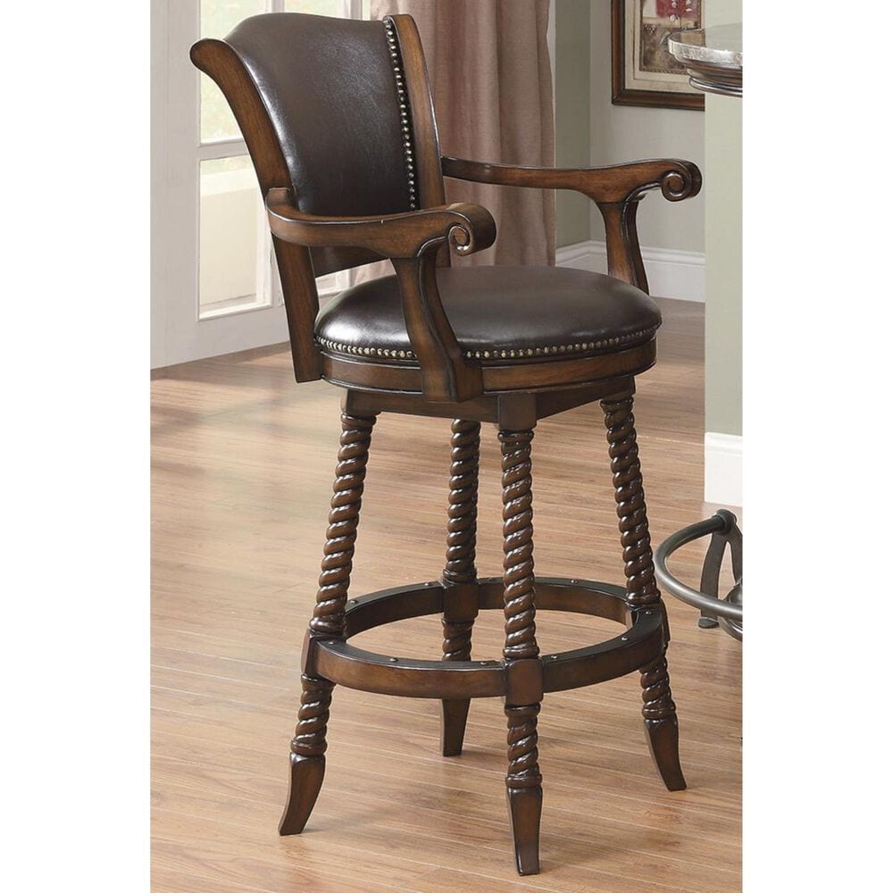 Pacific Landing 29" Bar Stool in Cherry, , large