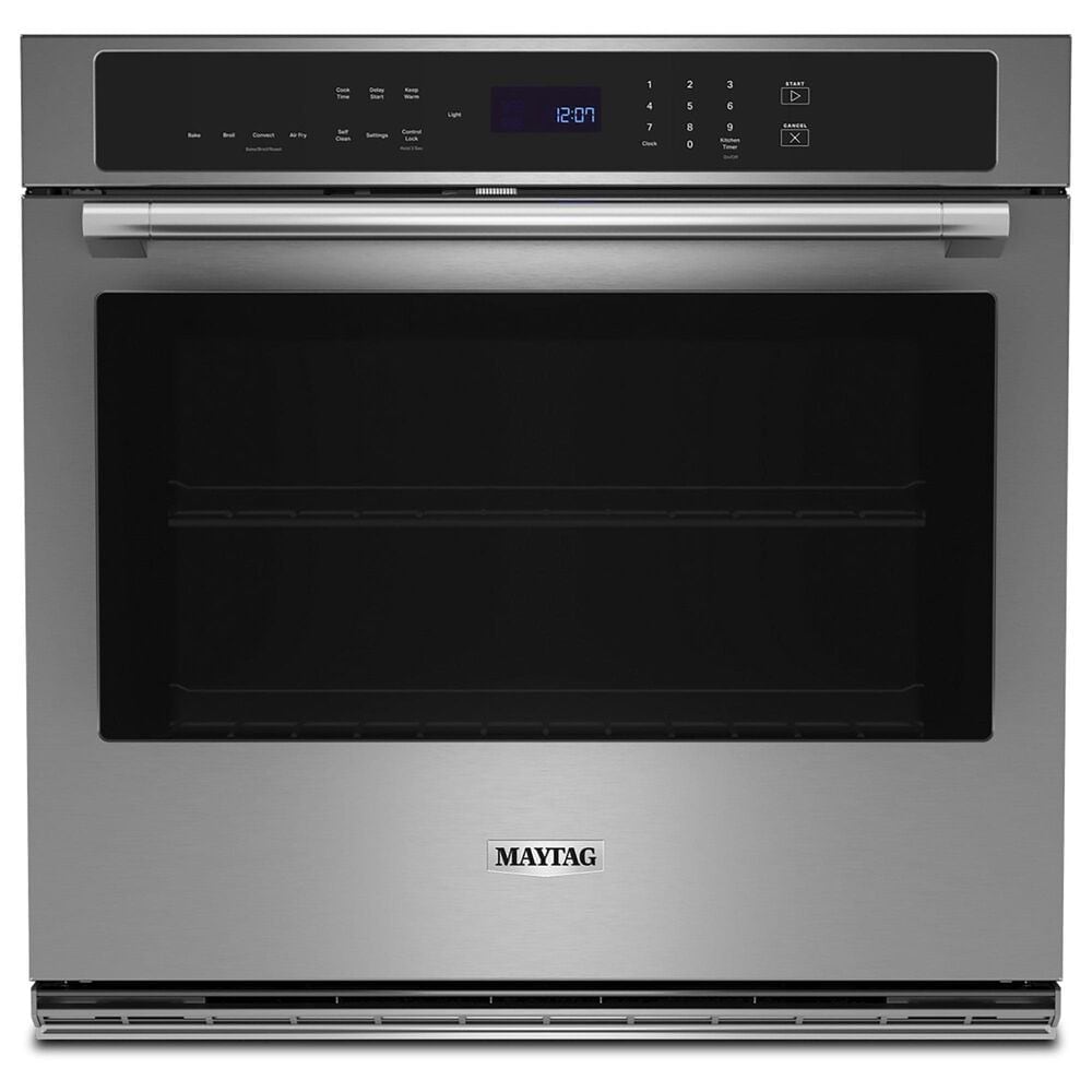 Maytag 2-Piece Kitchen Package with 30&quot; Built-In Single Wall Oven and 36&quot; Gas Cooktop in Stainless Steel, , large
