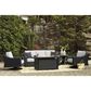 Ashley Beachcroft Square End Table in Black and Light Gray, , large