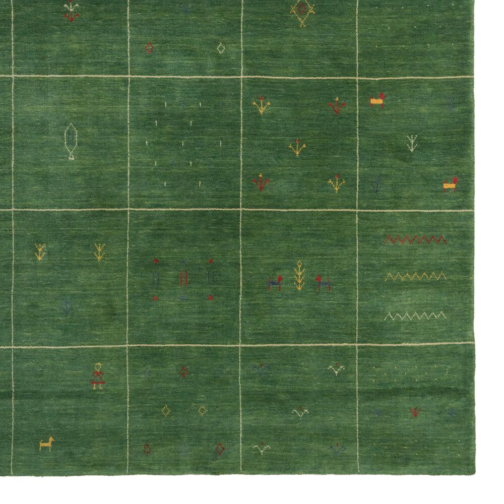 Capel Zagros 3493RS10001400220 10&#39; 0&quot; x 14&#39; 0&quot; Verdant Green Area Rug, , large