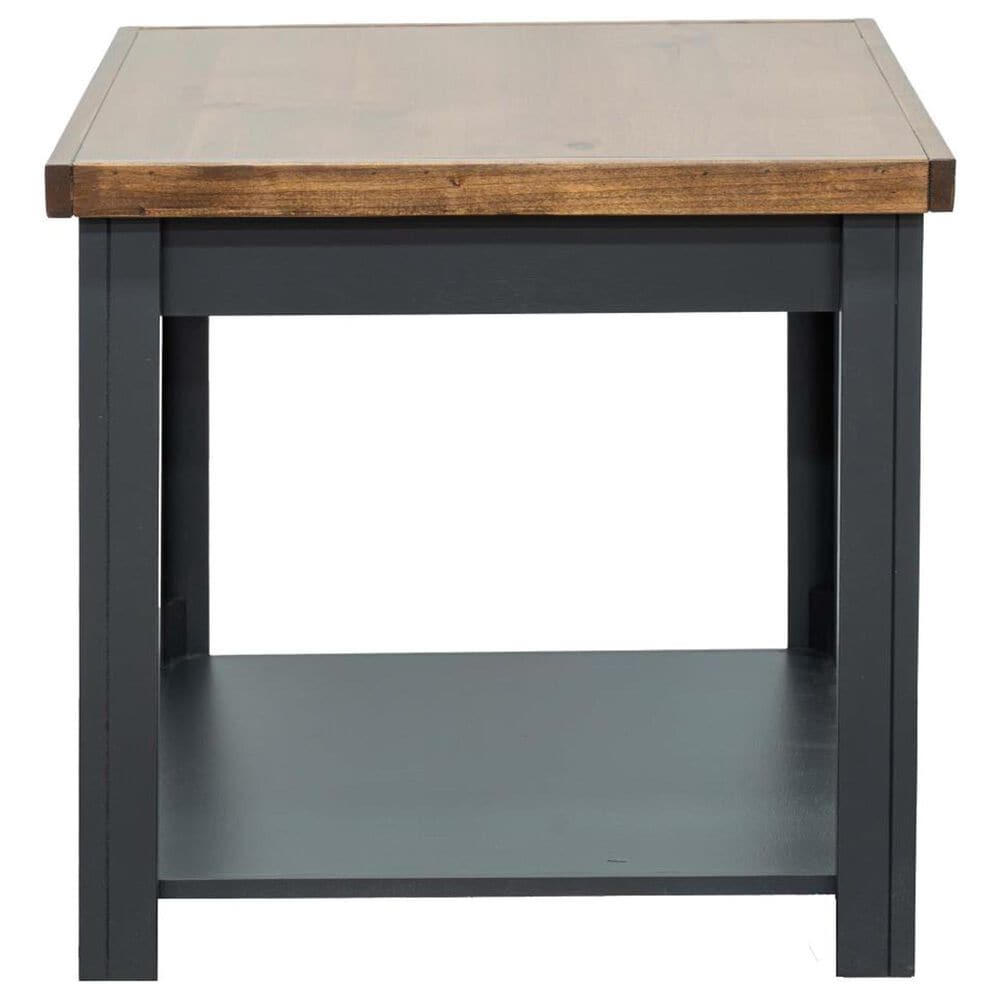 Legends Home Essex End Table in Seal Skin and Whiskey, , large