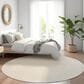 Dalyn Rug Company Hinton 6" Round Linen Indoor/Outdoor Area Rug, , large