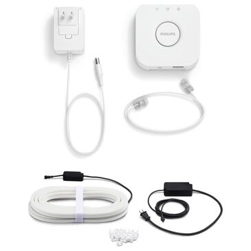 Philips Outdoor Lightstrip and Smart Bridge in White, , large
