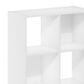 HOMLUX 6-Cube Cubic Storage Organizer Bookcase in White, , large